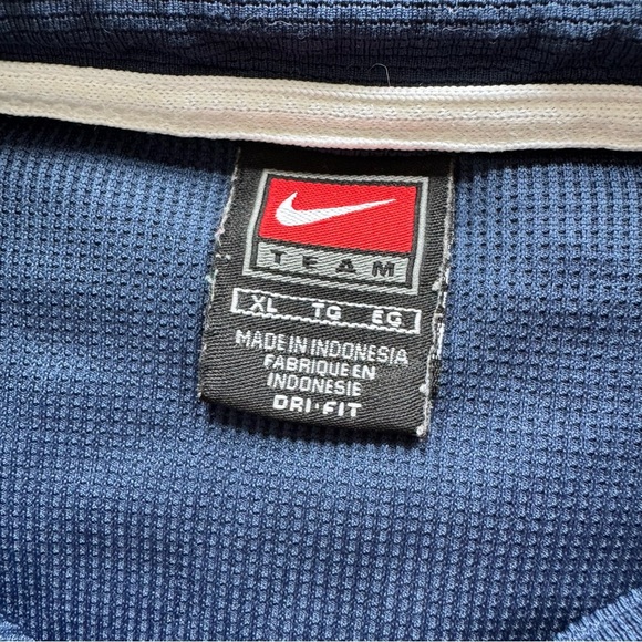 Nike Villanova Basketball Team Dri-Fit Polo Shirt Classic 90’s Style / size XL - Picture 5 of 9